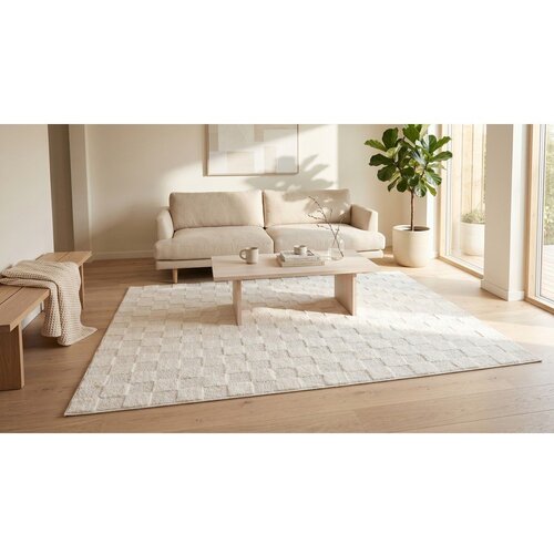 ESTE Kremno bela preproga 160x230 cm Mosaic &amp;ndash; Slike