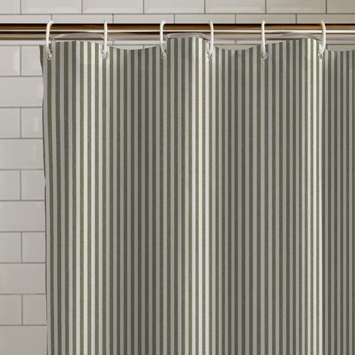 Catherine Lansfield Zavesa za tuš 180x180 cm Stripe – Cene