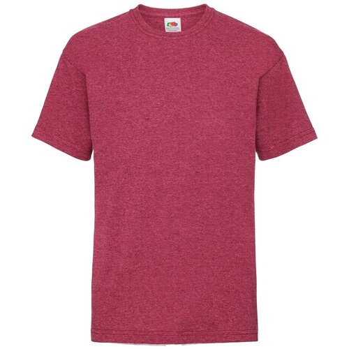 Fruit Of The Loom Red Cotton T-shirt Cene