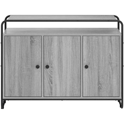  Komoda Siva Sonoma 102 x 35 x 75 cm Konstruirano drvo - Siva Sonoma 102 x 35 x 75 cm Slike