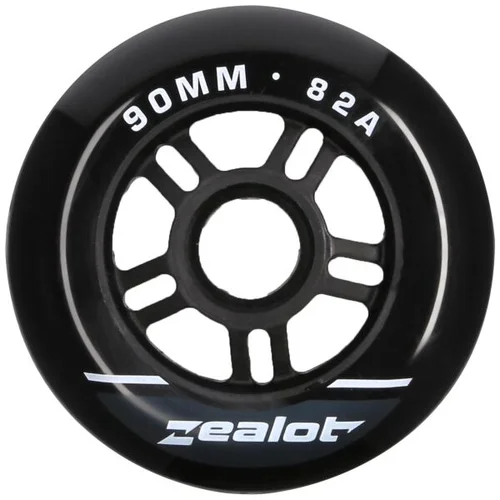 Zealot INLINE WHEELS 4 PACK 90-82A Set kotača za role, crna, veličina