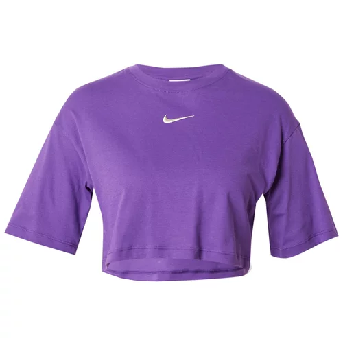 Nike Sportswear Majica lila / off-bela