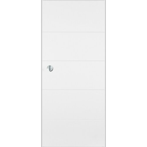 DOORNITE drvena klizna vrata Quatro (&amp;Scaron; x V: 650 x 2.000 mm, Bijele boje) Slike