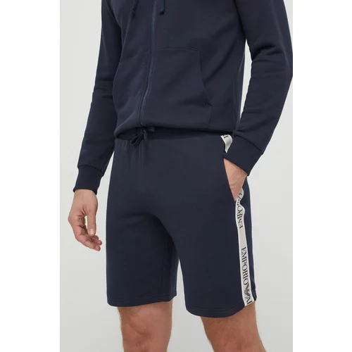 Emporio Armani Underwear Kratke hlače lounge mornarsko modra barva, 111004 4R571