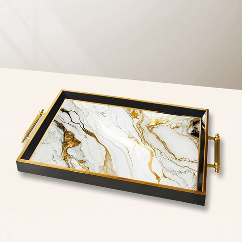 Aberto Design Poslužavnik TPA10037 50 x 29 x 3.5 cm, Šareni Cene