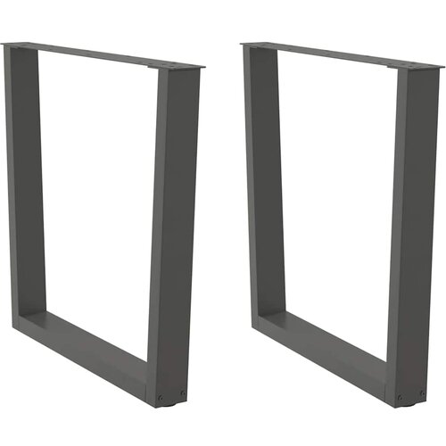 vidaXL Noge blagovaonskog stola V-oblika 2 kom antracit 80x(72-73,3)cm Cijene