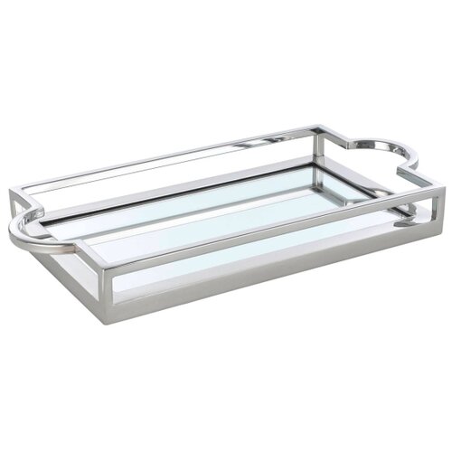 Eglo 427021 - dekorativni pladanj savant 23x45 cm hrom Slike