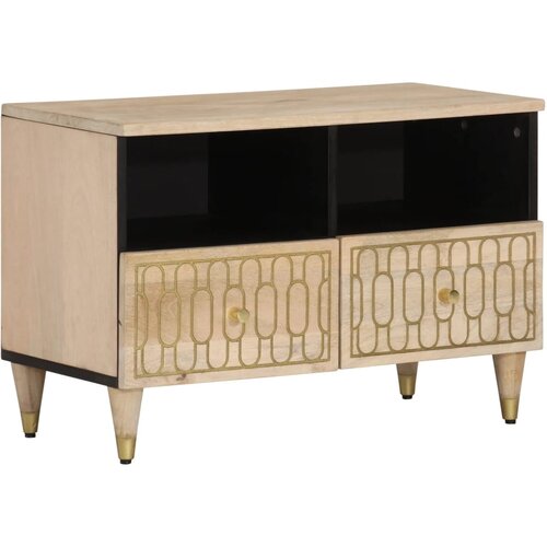 vidaXL TV omarica 70x33x46 cm trden mangov les Cene