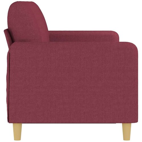  Trosjed od tkanine crvena boja vina 180 cm Slike