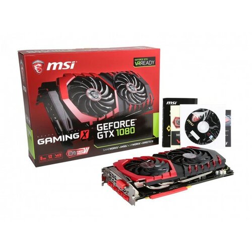 MSI GeForce GTX1080Ti Armor OC 8GB DDR5, HDMI/DVI-D/3xDP/256bit - GTX 1080 GAMING X 8G grafička kartica Slike