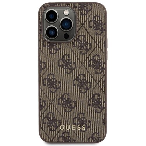 Guess futrola original GUHCP15SG4GFBR za iphone 15 (6.1) braon Slike