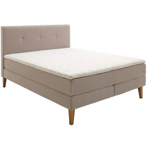 Meise Möbel Bež boxspring postelja 160x200 cm Stockholm – Cene