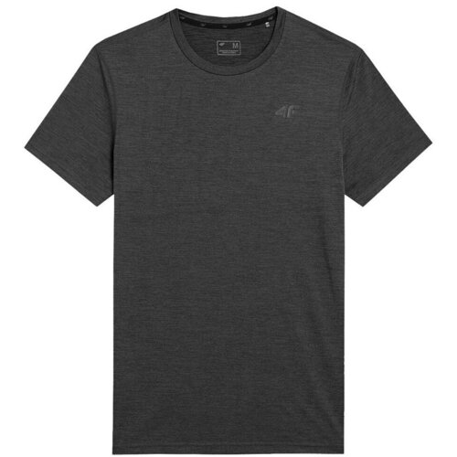 4f Majice s kratkimi rokavi 4FSS23TFTSM260DEEPBLACKME pisana Cene