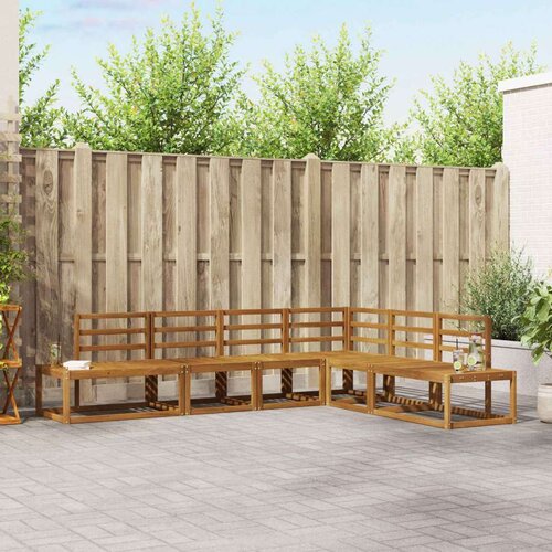  Set vanjskih sofa 6 Komad Prirodna Čvrsto drvo akacije Cene