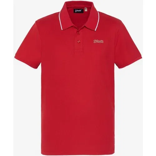 Schott Majice & Polo majice PSPAUL Rdeča