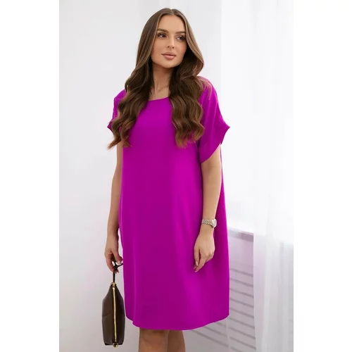 Kesi Dress with pockets purple