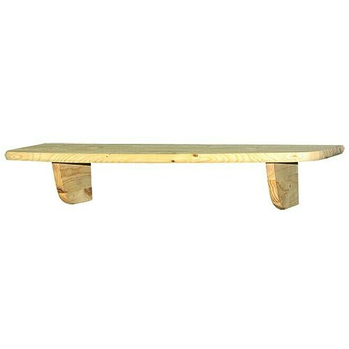 REGALUX zidni regal (16,7 x 45 x 1,8 cm, bor) Slike