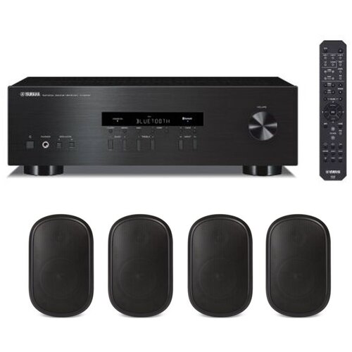 AUDIO KONDRIC SET Kompletno ozvočenje, Stereo Receiver Yamaha R-S202D, 4 x nadgradni zvočnik - - Audio-Kondric Cene