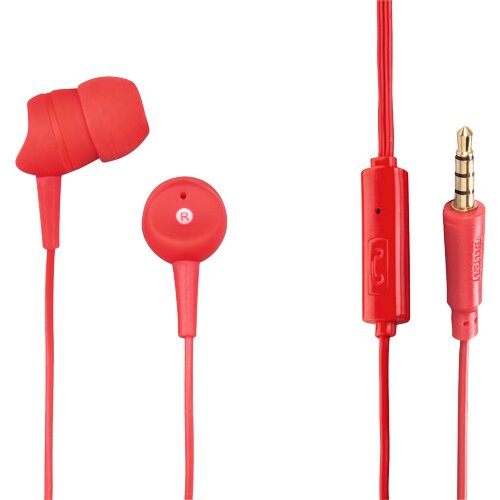 Hama bubice BASIC (crvene) - 00137438  10mm 20Hz - 20KHz 95dB 32 &Omega; Cene