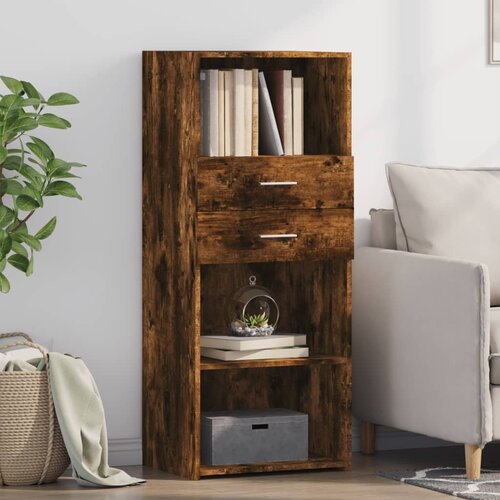 vidaXL Visoka komoda boja hrasta 50 x 42,5 x 124 cm konstruirano drvo Cijene