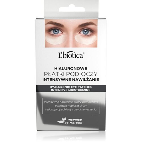 L´Biotica Eye Patches Hyaluronic intenzivna hidratantna maska za okoloočno područje 3x2 kom Cene