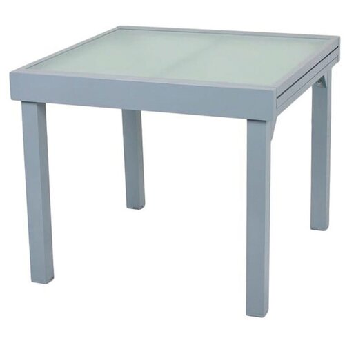 Garden Pleasure Vrtni blagovaonski stol sa staklenom pločom 90x90 cm Lola - Cijene