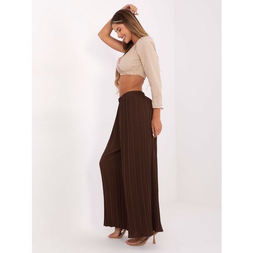 Italy Moda Trousers-MI-SP-A2432.71-dark brown Slike