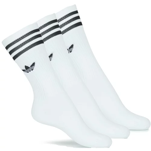Adidas solid crew sock X3 bijela