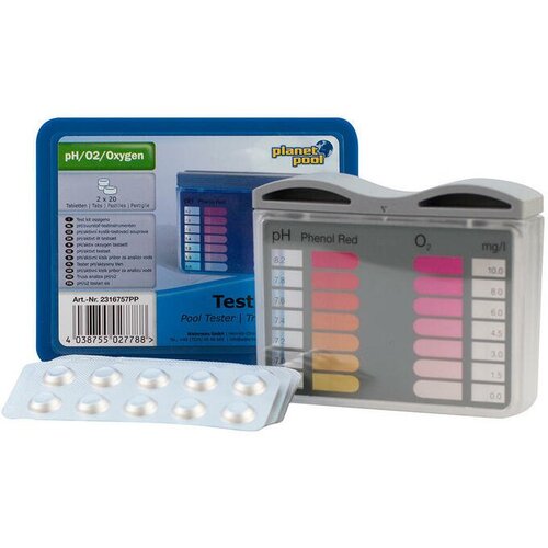 PLANET POOL tester za merjenje aktivnega kisika in ph vrednosti vode pooltester - 02/pH 33226 Cene