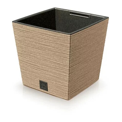 Prosperplast Saksija Furu square low eco wood s300w, Braon Cene