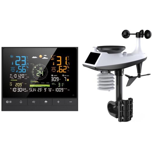  Immax NEO 07528L - Profesionalna meteorolo&scaron;ka stanica 7u1 NEO LITE SMART 5V/2xAAA + 3xAA Cene