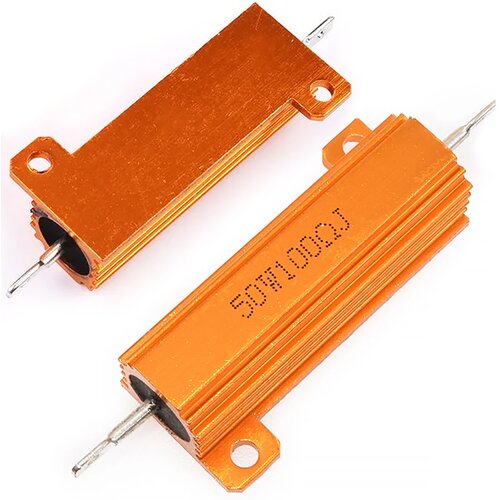 Rosfix Resistor Žični With Radiator 50W 4&Omega; Canbus &ndash; Visoka Kakovost, Aluminijasta Ohi&scaron;ja, Natančnost &plusmn;5%, Dimenzije 50x16x15.5 Mm, (5000243670) Cene