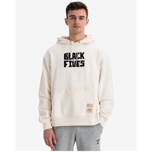 puma black fives hoodie