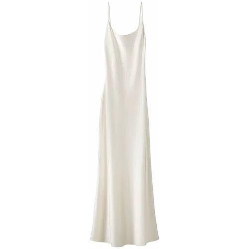 Bershka Večernja haljina 'VESTIDO' bijela