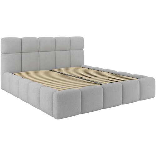 Modern Living Oblazinjena Postelja Cloudy, Srebrna, 180x200 Slike