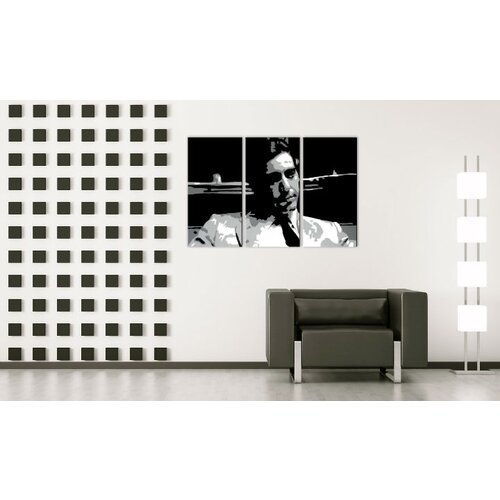  Ročno izdelana slika POP ART AL PACINO 3-delna  (POP ART slike) Cene