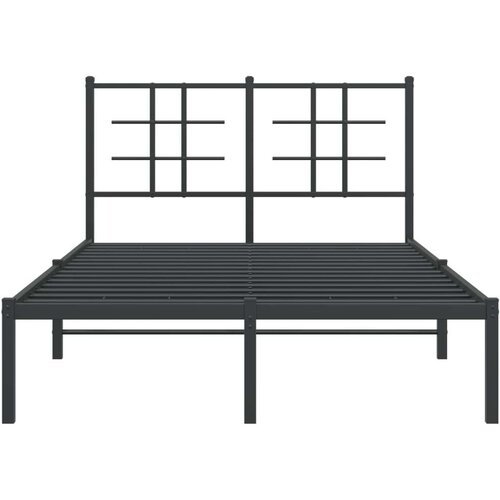  okvir za krevet s uzglavljem crni 120x190 cm Slike