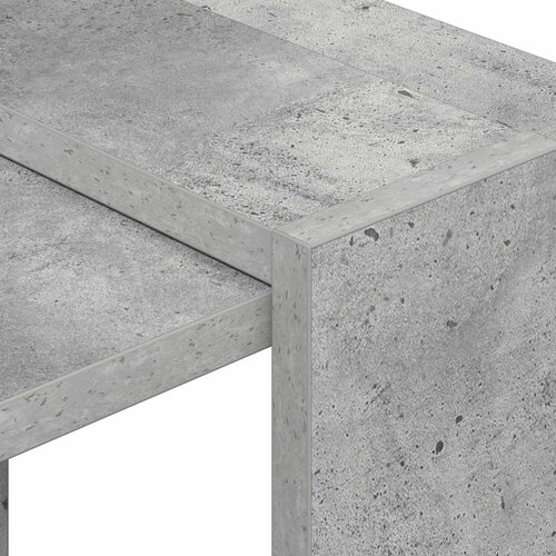  Polica Betonski sivi 52 x 25 x 71,5 cm Konstruirano drvo Slike