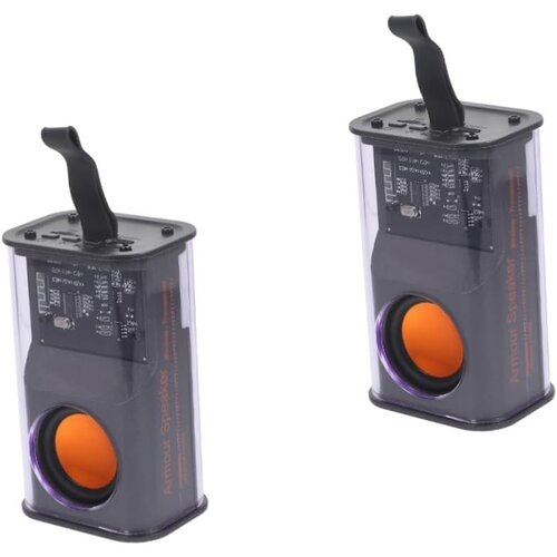 Generic prenosni bluetooth zvočnik, mini prozoren brezžični zvočnik z rgb lučko, (21124587) Cene