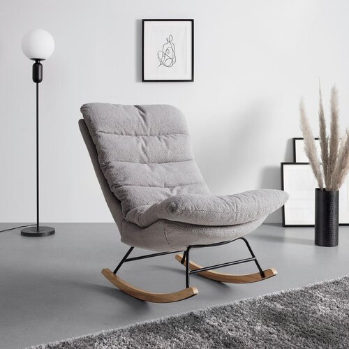 Bessagi Home Gugalni Fotelj Devin, Svetlo Siva Cene