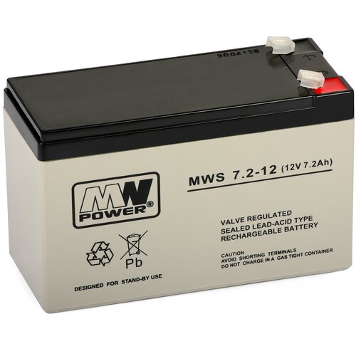 MW Power Akumulatorska olovna baterija 12V 7.2Ah MWP 151x94x65mm Cene