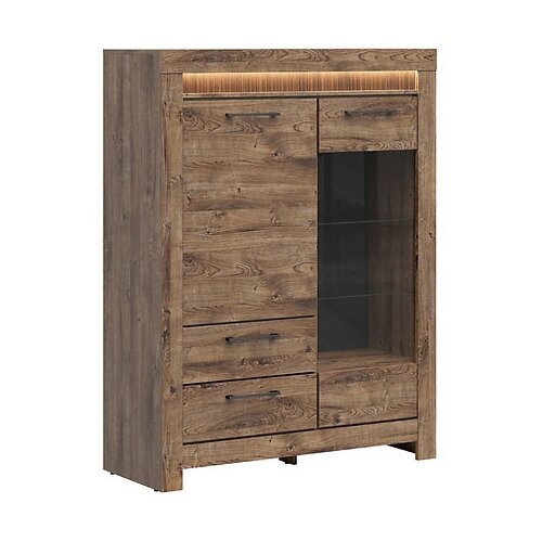 BRW VITRINA TORIN - RIBBECK HRAST Slike