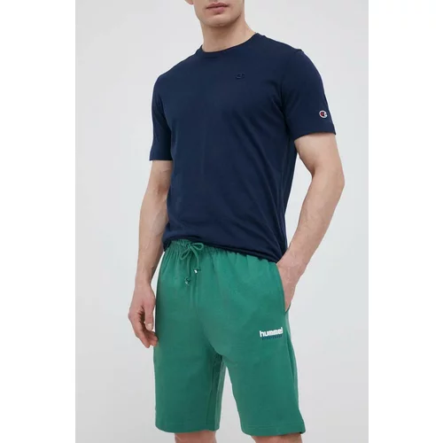 Hummel Kratke hlače moški, zelena barva