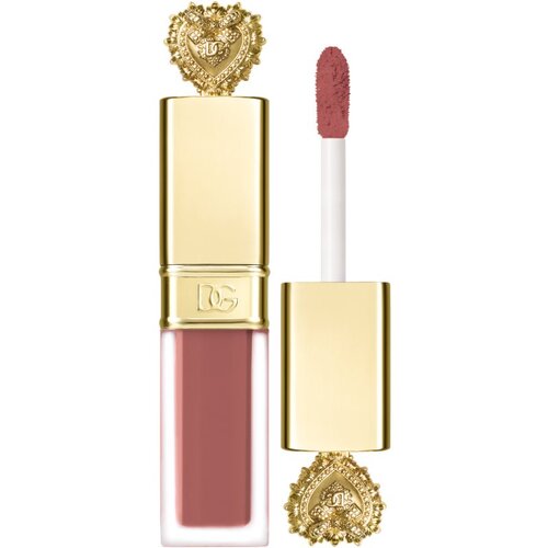 Dolce &amp;amp; Gabbana Flawless Everkiss Liquid Lip Mini mat tekoča &amp;scaron;minka odtenek 105 Respect - Rosy Nude 3 ml Slike