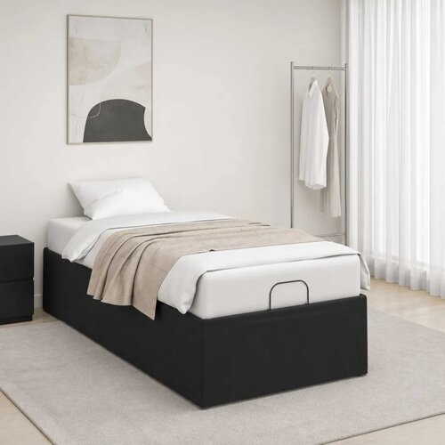  Električni podesivi okvir kreveta Crna 200 x 70 x 33 5 cm Čelik - Crna 70 x 200 cm Slike