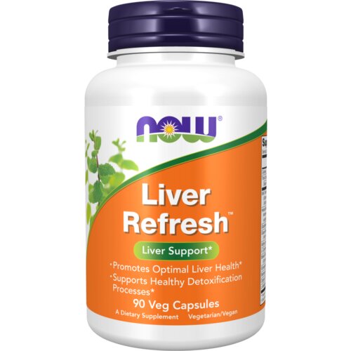 Now Foods Potpora jetri Liver refresh 90 kaps. Slike