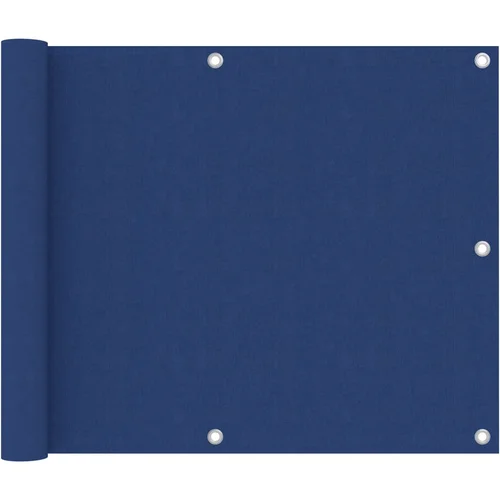 Furnova Balkonsko platno modro 75x300 cm oksford blago, (21919275)