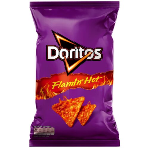 DORITOS čips tortilja flaming hot 85G Slike