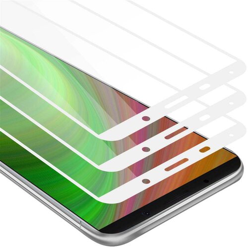 Cadorabo Huawei MATE 10 PRO - Za&scaron;čitna folija v transparentno z belo - 3-pack Kaljeno steklo za za&scaron;čito zaslona s trdoto 9H in 3D dotikom, (20548267) Cene