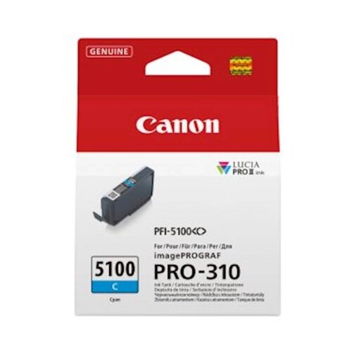 Canon ČRNILO PFI-5100 CYAN ZA PRO310 Slike